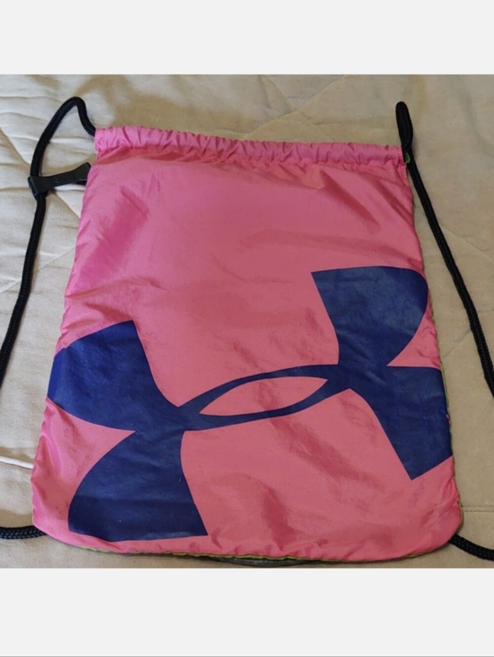 Under Armour Neon Reversible Drawstring Backpack